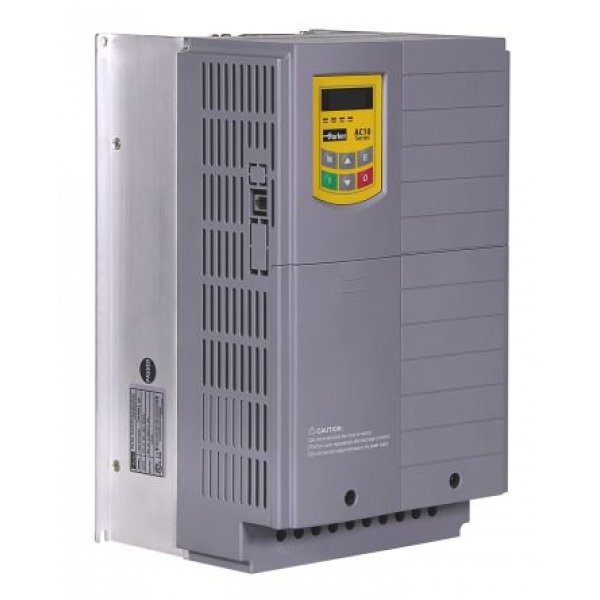 Parker 10G-45-0380-BF Inverter Drive 18.5 kW with EMC Filter, 3-Phase In, 480 V