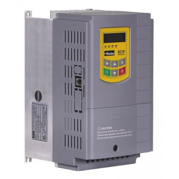 Parker 10G-43-0080-BF Inverter Drive 3 kW with EMC Filter, 3-Phase In, 400 V