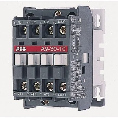 ABB 1SBL241001R8110 A26 A Line Contactor, 24 V ac Coil, 3 Pole, 45 A, 11 kW, 3NO