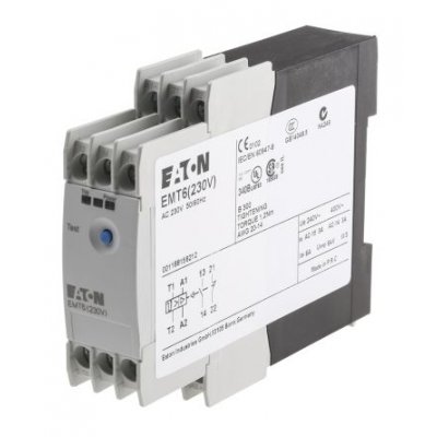 Eaton 066400 EMT6(230V) Overload Relay NO/NC, 3 A, 2 W, 230 V ac
