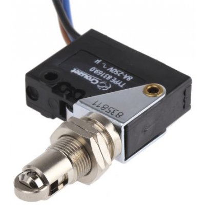 Crouzet 83581101 IP67 Limit Switch Plunger, NO/NC, 250V