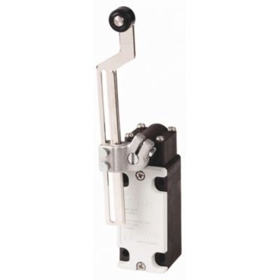 Eaton 095419 AT4/11-S/I/V Adjustable Roller Lever Limit Switch, NO/NC, IP65, Plastic Housing, 415V ac Max, 10A Max
