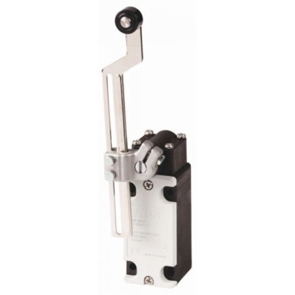 Eaton 095419 AT4/11-S/I/V Adjustable Roller Lever Limit Switch, NO/NC, IP65, Plastic Housing, 415V ac Max, 10A Max