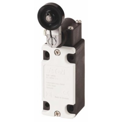 Eaton 081181 AT4/11-S/I/R316 Adjustable Roller Lever Limit Switch, NO/NC, IP65, Plastic Housing, 415V ac Max, 10A Max