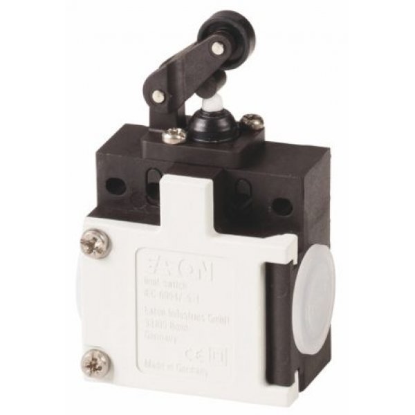 Eaton 021832 AT0-11-S-IA/AR Roller Lever Limit Switch, NO/NC, IP65, Plastic Housing, 415V ac Max, 10A Max