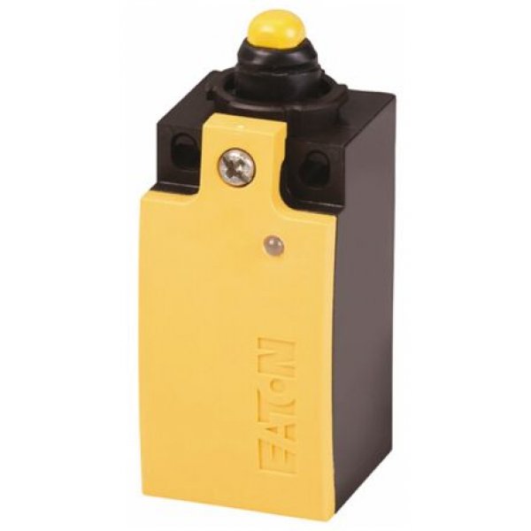 Eaton 266121 LSE-11 Series Plunger Limit Switch, NO/NC, IP66, IP67, Plastic Housing, 200mA Max
