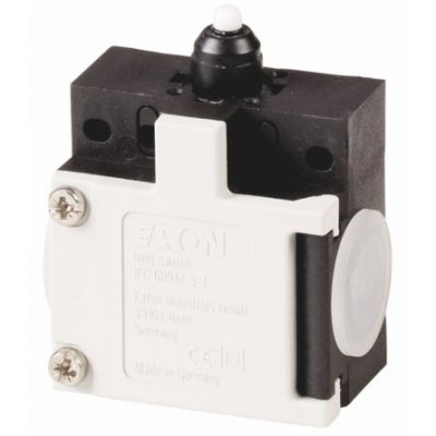 Eaton 014725 AT0-20-1-IA Plunger Limit Switch, 2NO, IP65, Plastic Housing, 415V ac Max, 10A Max