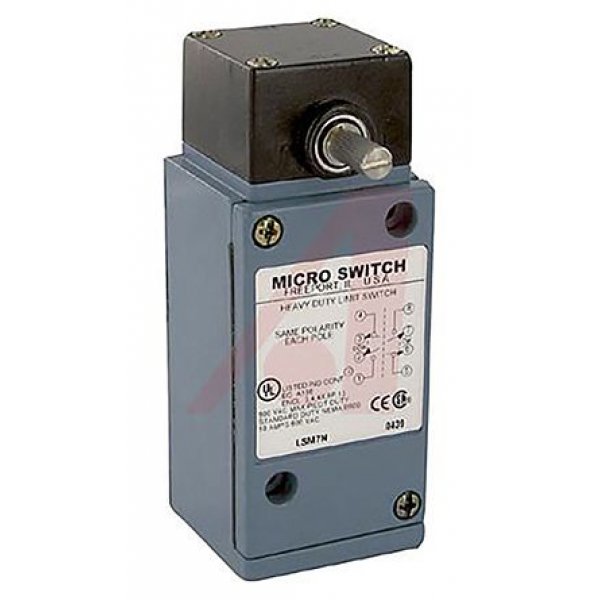 Honeywell LSM7N Snap Action Limit Switch Rotary Lever Die Cast Zinc