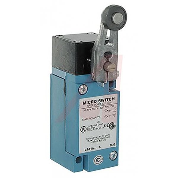 Honeywell LSA1A-1A Snap Action Limit Switch Rotary Lever Die Cast Zinc