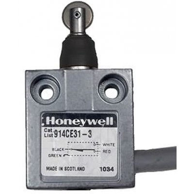 Honeywell 914CE31-12A Snap Action Limit Switch Roller Plunger