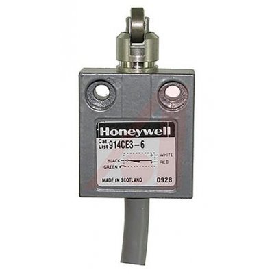 Honeywell 914CE3-9 Snap Action Limit Switch Roller Plunger