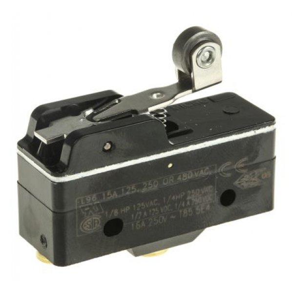 Honeywell BZ-2RW82255-A2-S Snap Action Limit Switch Roller Lever