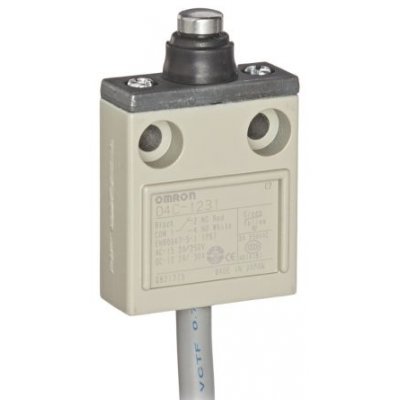 Omron D4C-1231 Snap Action Limit Switch Plunger