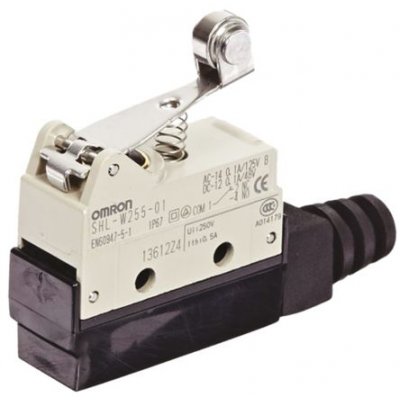 Omron SHL-W255 Snap Action Limit Switch Roller Lever