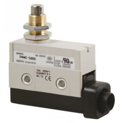 Omron D4MC-5000 Snap Action Limit Switch Plunger
