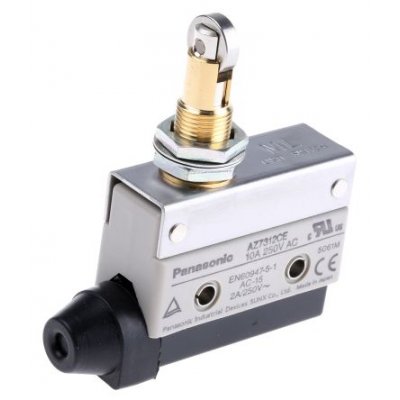 Panasonic AZ7312CEJ Limit Switch Plunger, NO/NC, 250V