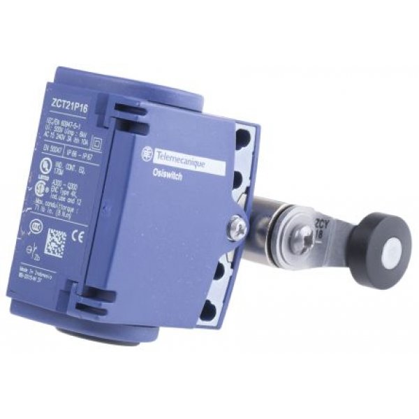 Telemecanique Sensors XCKT2118P16 Snap Action Limit Switch Lever Plastic
