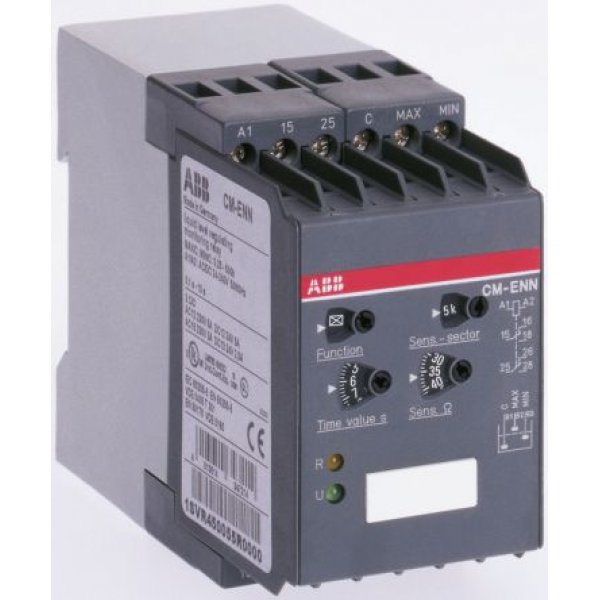 ABB 1SVR450335R0100 Phase Monitoring Relay with DPDT Contacts