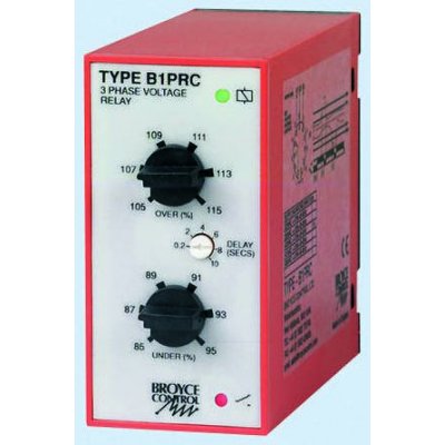 Broyce Control B1PRC 400VAC Phase, Voltage Monitoring Relay with SPDT