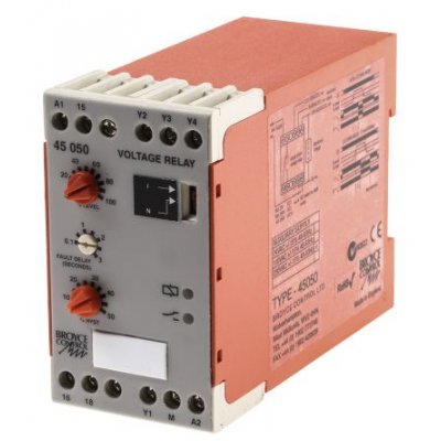 Broyce Control 45050 230VAC Voltage Monitoring Relay with SPDT