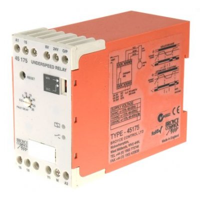 Broyce Control 45175 230VAC Speed Monitoring Relay with SPDT