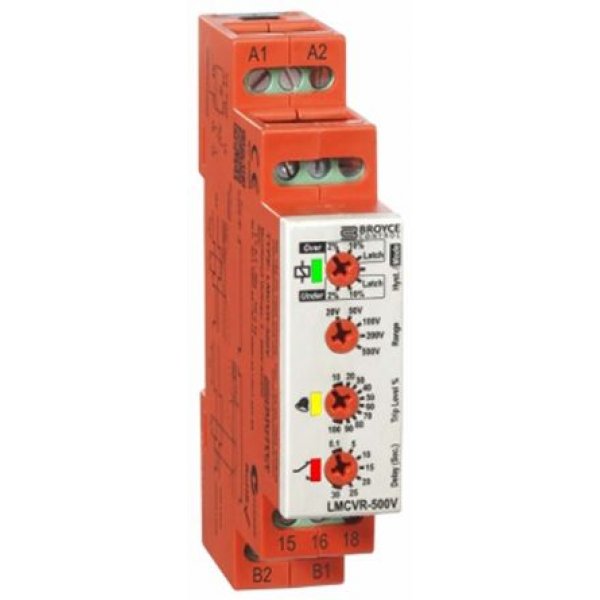 Broyce Control LMCCR-2A 24-230VAC/DC Current Monitoring Relay with SPDT
