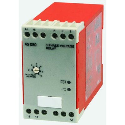 Broyce Control 45080  230/400VAC Phase, Voltage Monitoring Relay with SPDT