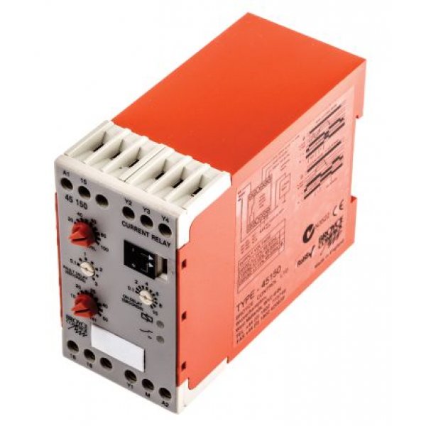 Broyce Control 45150 230VAC Current Monitoring Relay with SPDT