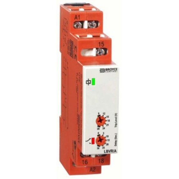 Broyce Control LBVR/A  12-24VDC Voltage Monitoring Relay with SPDT