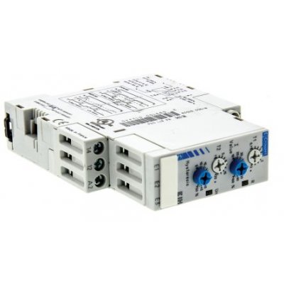 Crouzet 84871034 Current Monitoring Relay, 1 Phase, SPDT, DIN Rail