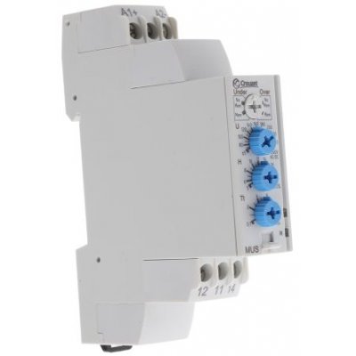 Crouzet 84872142 Voltage Monitoring Relay, 1 Phase, SPDT, 65 → 260V ac/dc, DIN Rail
