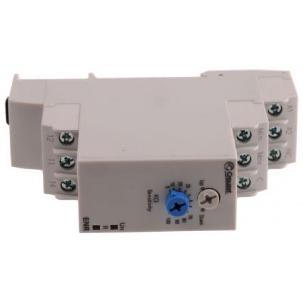 Crouzet 84870200 Level Monitoring Relay, SPDT, DIN Rail