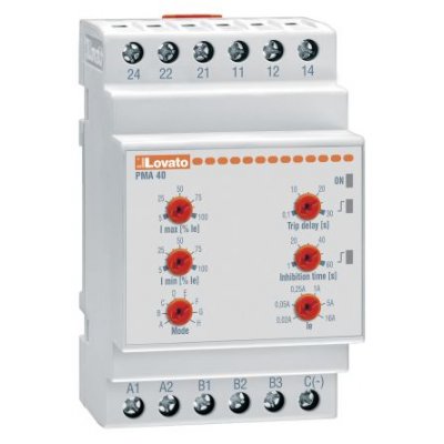 Lovato PMA40240 Current Monitoring Relay with SPDT Contacts