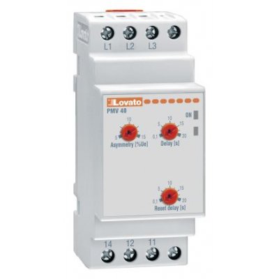 Lovato PMV40A575 Voltage Monitoring Relay with SPDT Contacts