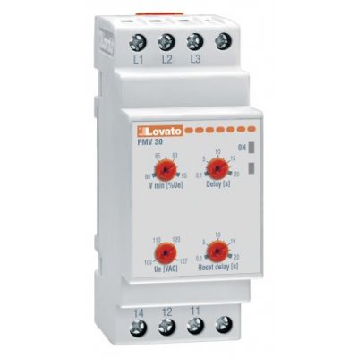 Lovato PMV30A575 Voltage Monitoring Relay with SPDT Contacts