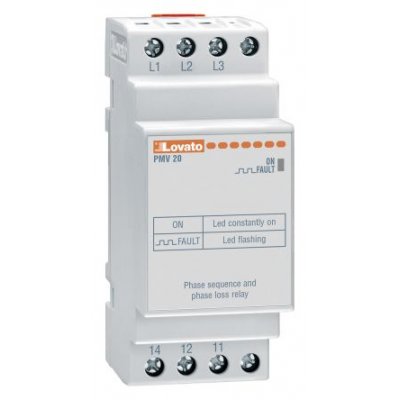 Lovato PMV20A575 Voltage Monitoring Relay with SPDT Contacts