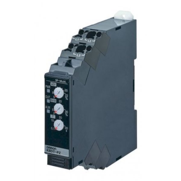 Omron K8DT-PZ2CN Phase, Voltage Monitoring Relay with SPDT