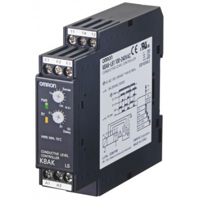 Omron K8AK-LS1 24VAC/DC Level Control Monitoring Relay with SPDT