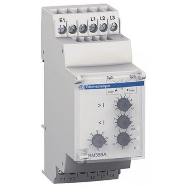 Schneider Electric RM35BA10 Current, Phase Monitoring Relay with SPDT Contacts