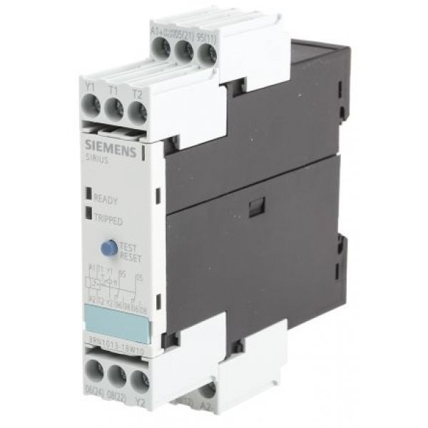Siemens 3RN1013-1BW10 Temperature Monitoring Relay with DPDT Contacts