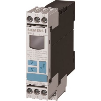 Siemens 3UG4622-2AW30 Current Monitoring Relay with SPDT Contacts