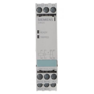 Siemens 3RN10101CG00 Temperature Monitoring Relay with SPDT Contacts, 110 V ac