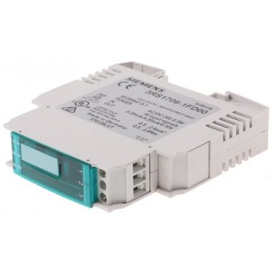 Siemens 3RS17061FD00 Analogue to Analogue Signal Conditioner, 0 → 20 mA, 0 → 20 V Input