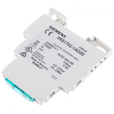 Siemens 3RS17021AD00 Analogue to Voltage Signal Conditioner, 0 → 20 mA Input, 0 → 10 V Output
