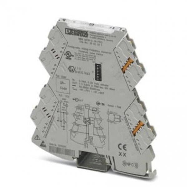 Phoenix Contact 2902031 Frequency Transducer Signal Conditioner, 0 → 12 V, 0 → 24 mA Input