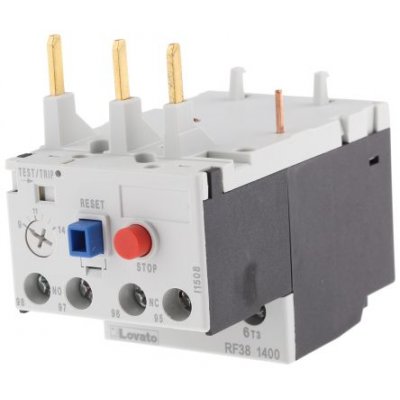 Lovato RF381400 Thermal Overload Relay, 9 → 14 A, 14 A