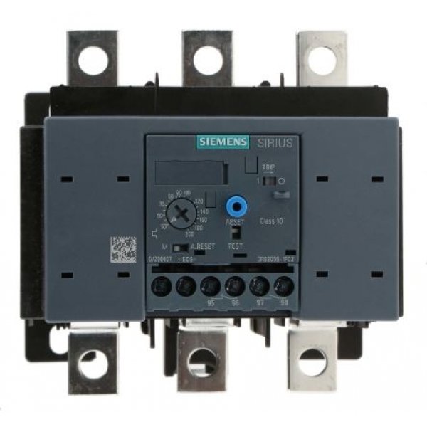 Siemens 3RB2056-1FC2 Overload Relay NO/NC, 50-200 A, 315 A, 90 kW