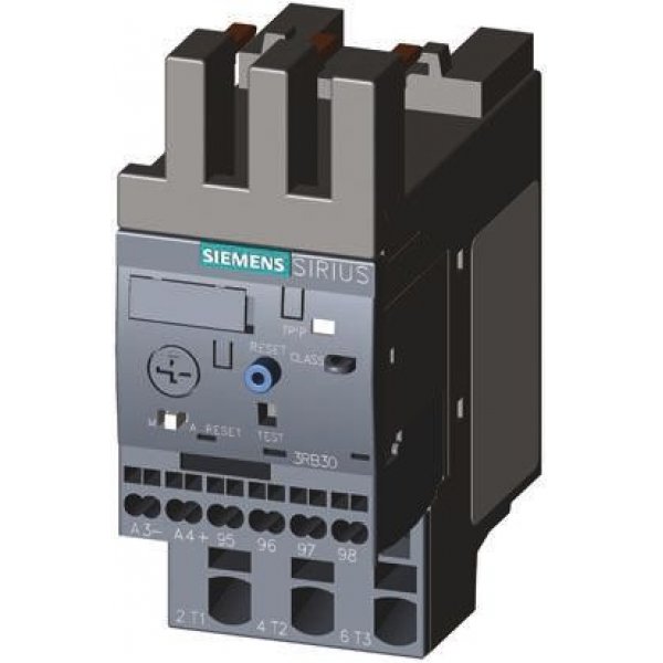 Siemens 3RB3026-1QE0 Solid State Overload Relay NO/NC, 6 → 25 A, 25 A, 11 kW