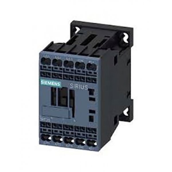 Siemens 3RT2017-2HB42 Control Relay 3NO, 11 A, 22 A, 24 V dc