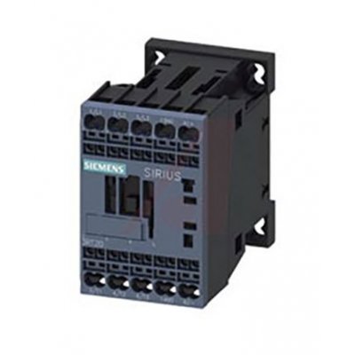 Siemens 3RT2016-2JB41 Control Relay 3NO, 9 A, 22 A, 24 V dc